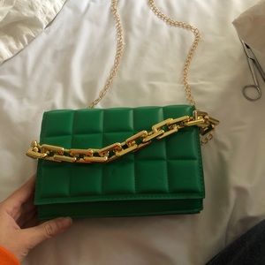 Green purse